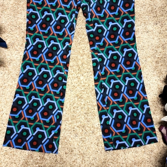 NWT Groovy Zara geometric pants - Picture 2 of 3